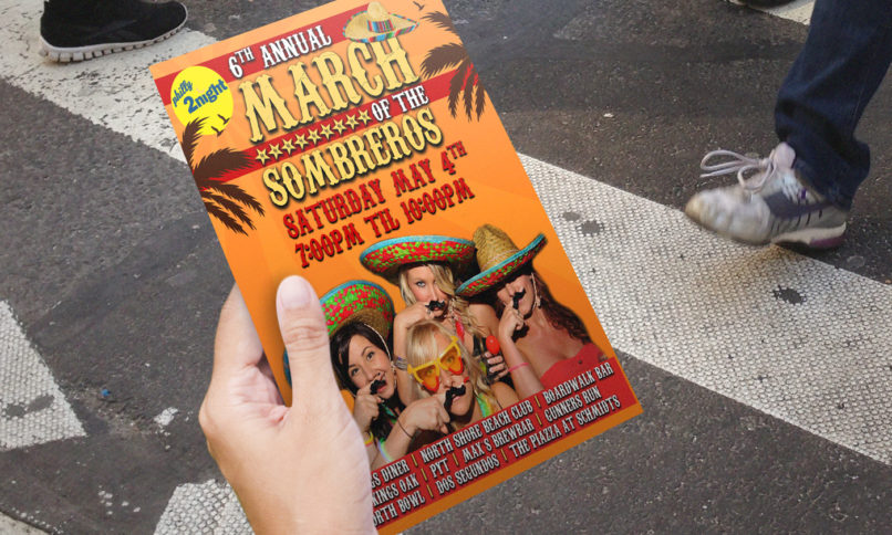 March of the Sombreros Flyer