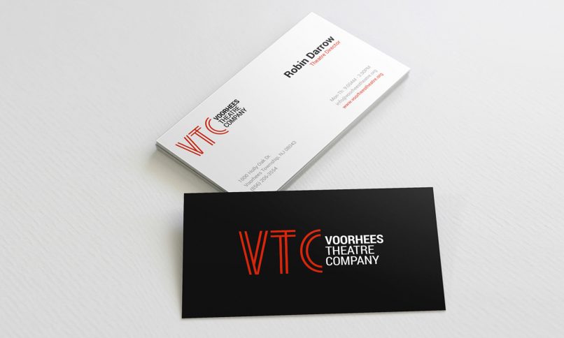 Voorhees Theatre Company Business Cards