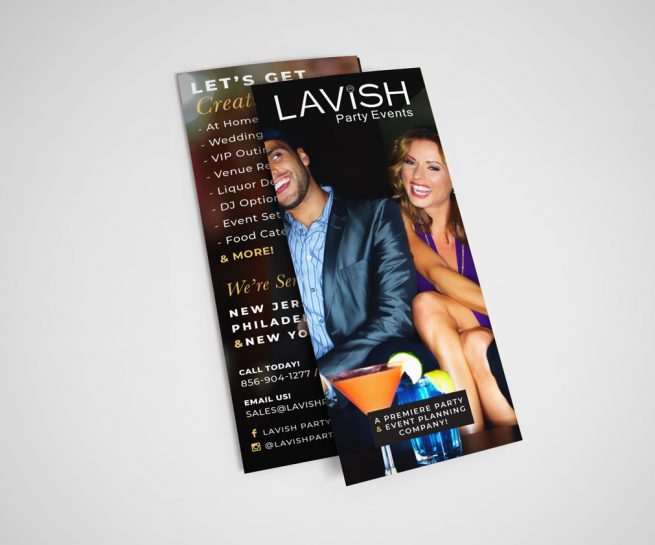 Lavish Brochure Front Back Cover